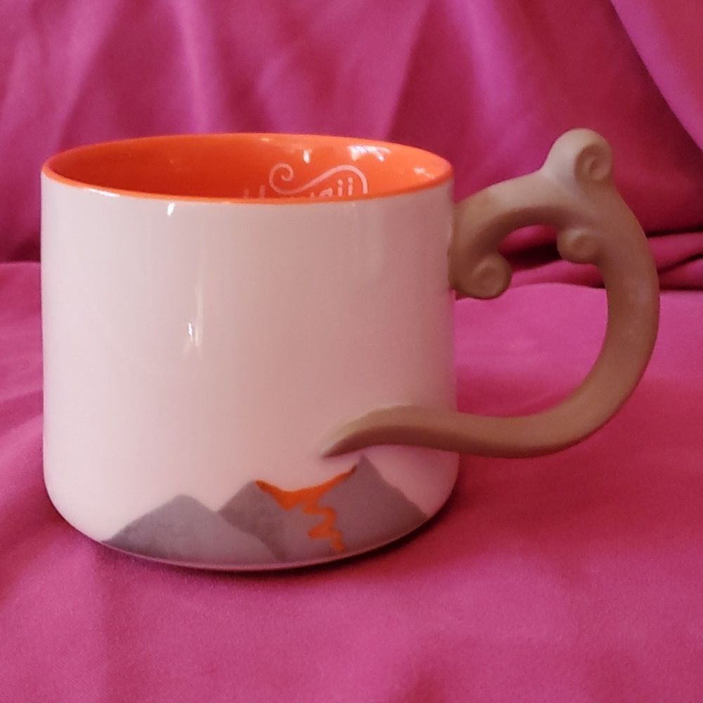 Starbucks 2014 Hawaii Volcano Ash Handle Cup 10 oz.